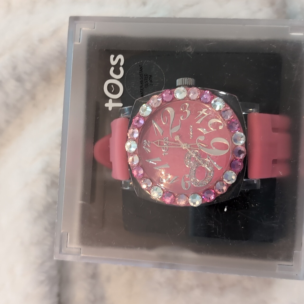 Swarovski adorned TOCs watch